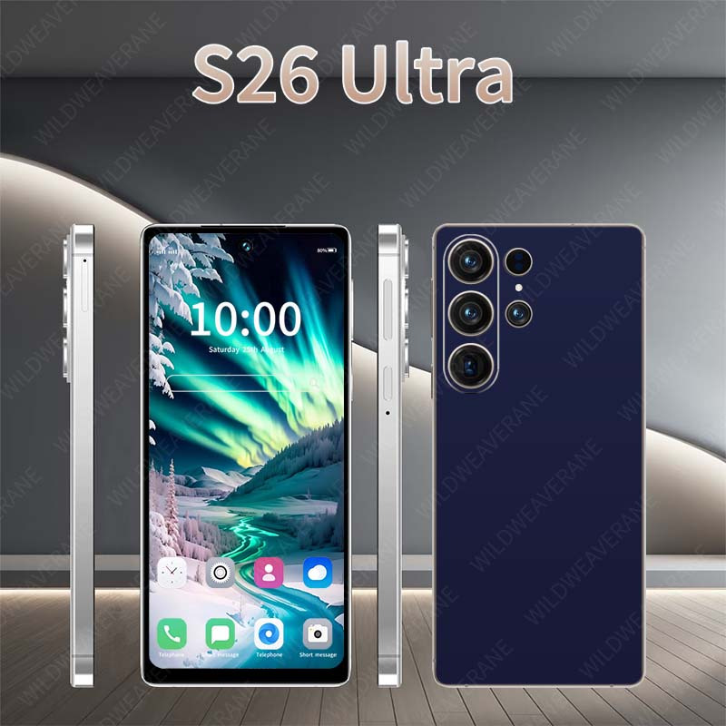 Глобален Отключени Android Телефон (Модел 2026) – 6+64GB Памет Нов Премиум 6.8