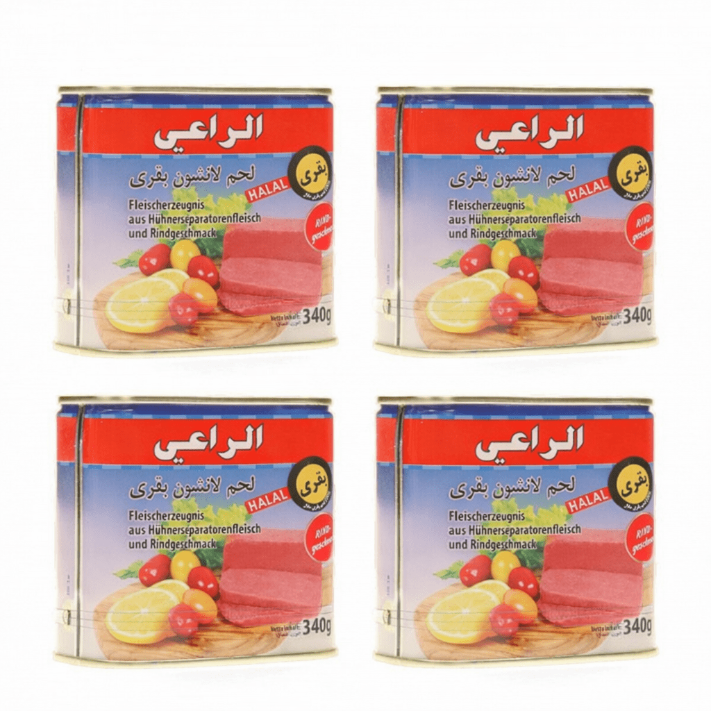 4 X Al-ra'i Beef Lunch Meat 340g 20907