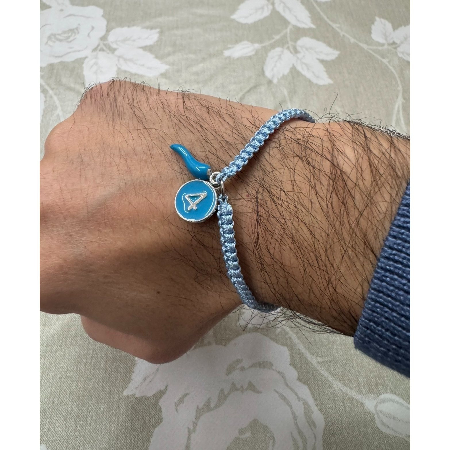 Image of Woven Bracelet Napoli Shield 4 Adjustable Size