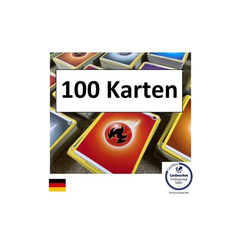 E-shop 100 Pokemon Energie Karten Deutsch Sammlung | Geschenk