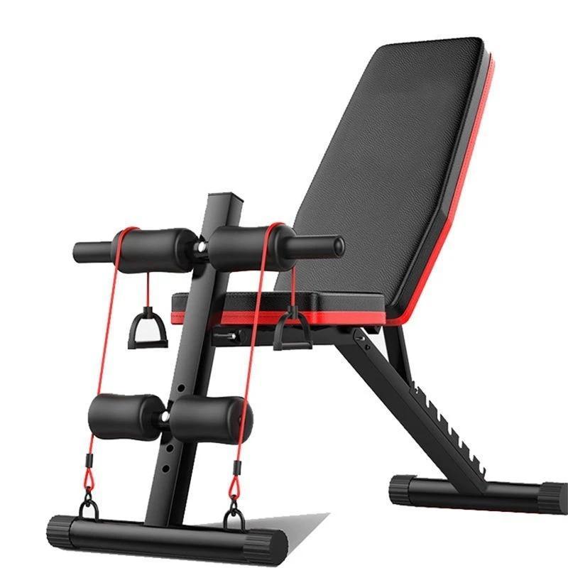 foldable adjustable weight bench incline   flat home gym workout   training fitness equipment for bench press sit ups dumbbell exercise compact foldable bench for home gym