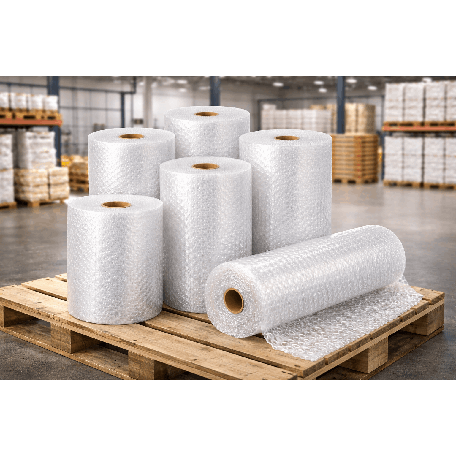 E-shop 30cm x 6m Blasenverpackungsfolie schützt Produkte, dämpft Blasen und absorbiert Stöße - geeignet für den sicheren Transport von Kartons und