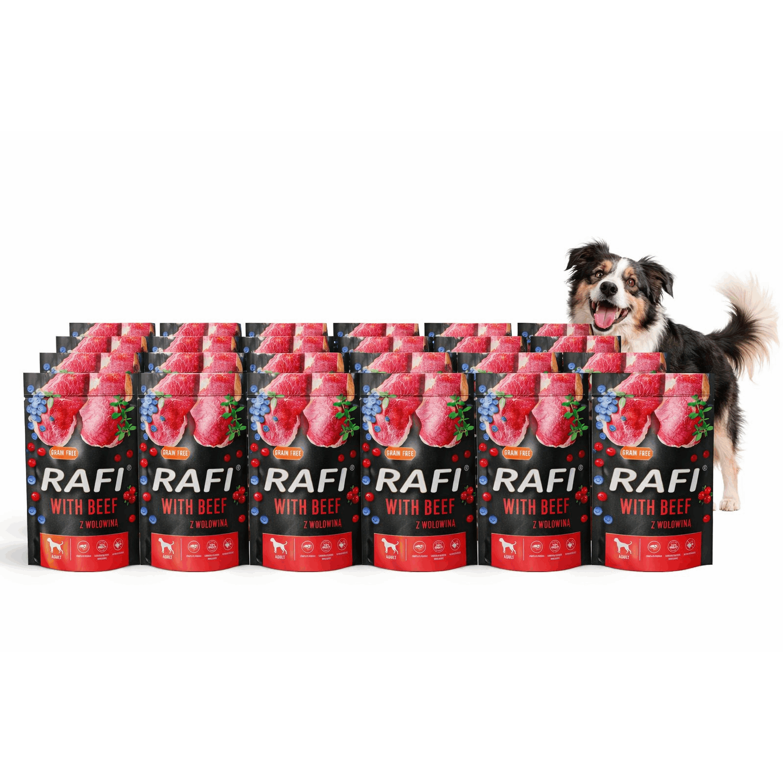 Food For Rafi Noteci From Wołowina, Set Of 24 X 500g, 12kg