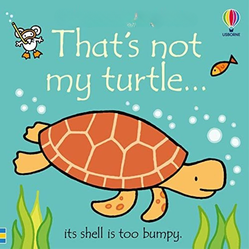 TEMU Thats Not My Turtle Board Book By Fiona Watt