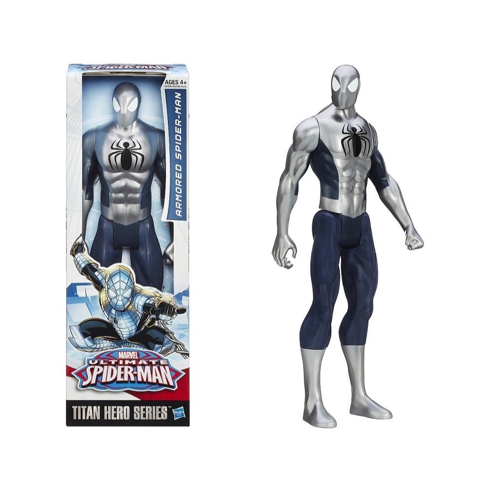 Image of Hasbro Large Movable Figure Spiderman Armored 30cm Model: A9366