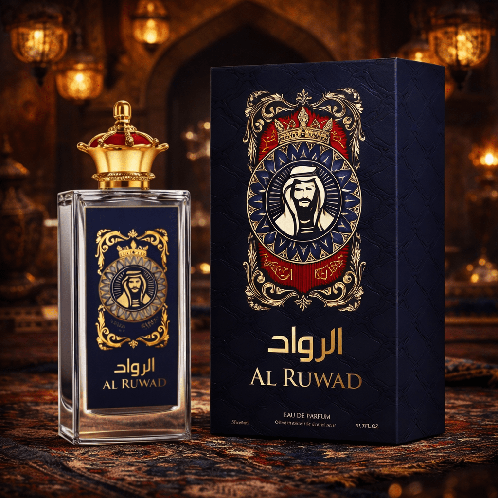 TEMU Everlyx - Al Ruwad Eau De Parfum 100ml - Intensives, maskulines Parfüm mit einem orientalischen Charakter und einer würzigen Holznote, elegantes