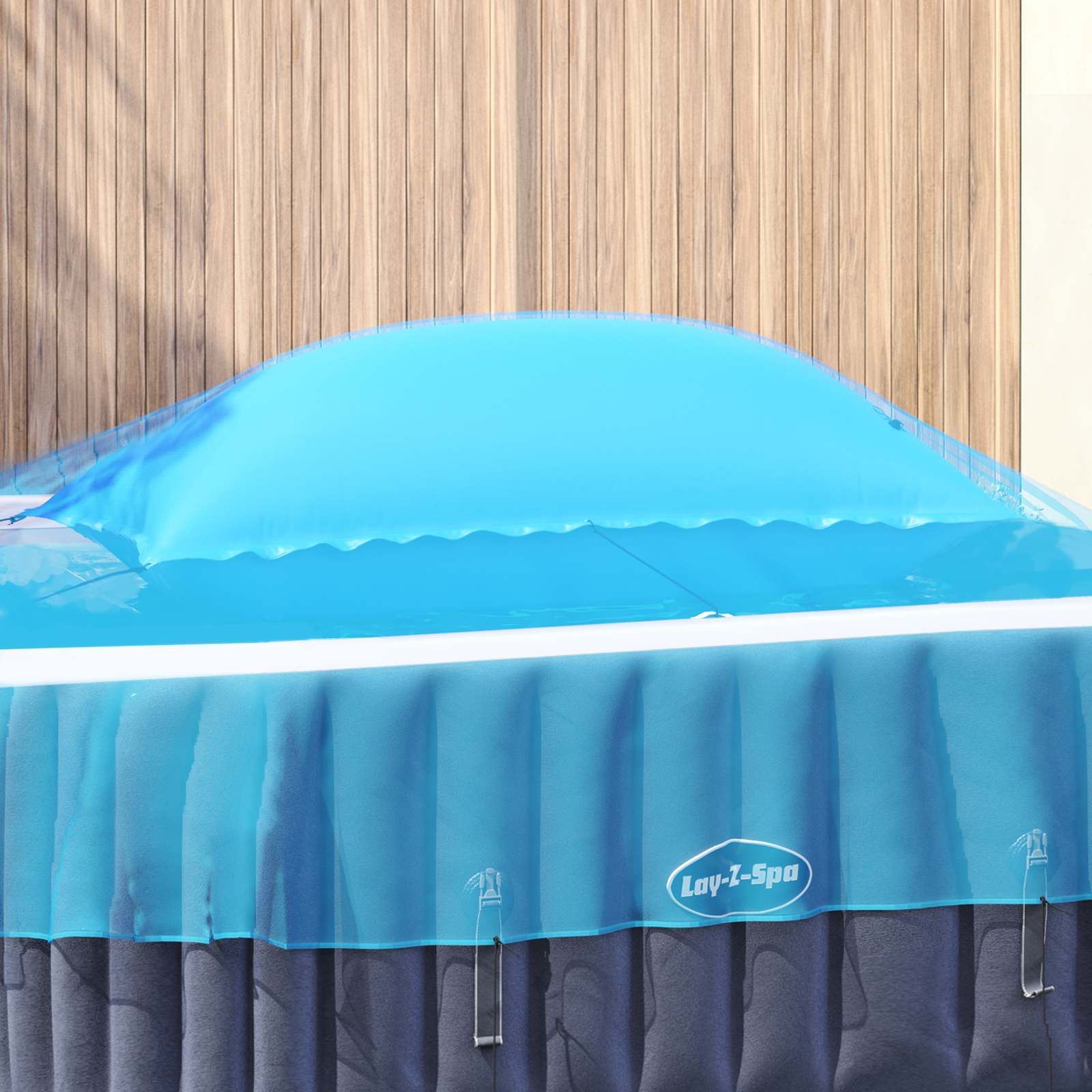 Vidaxl Pillow Blue 460 X 230 X 160 Cm Pvc, Long-lasting, Rectangular Pool Pillow, Uv-resistant Materials, Winterization Tool, Inflatable For Winter