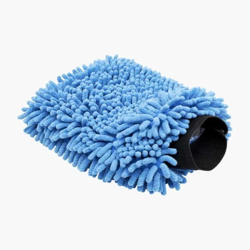 TEMU Microfibre Soft Cleaning Mitt For Cars And Home (assorted Colours)
