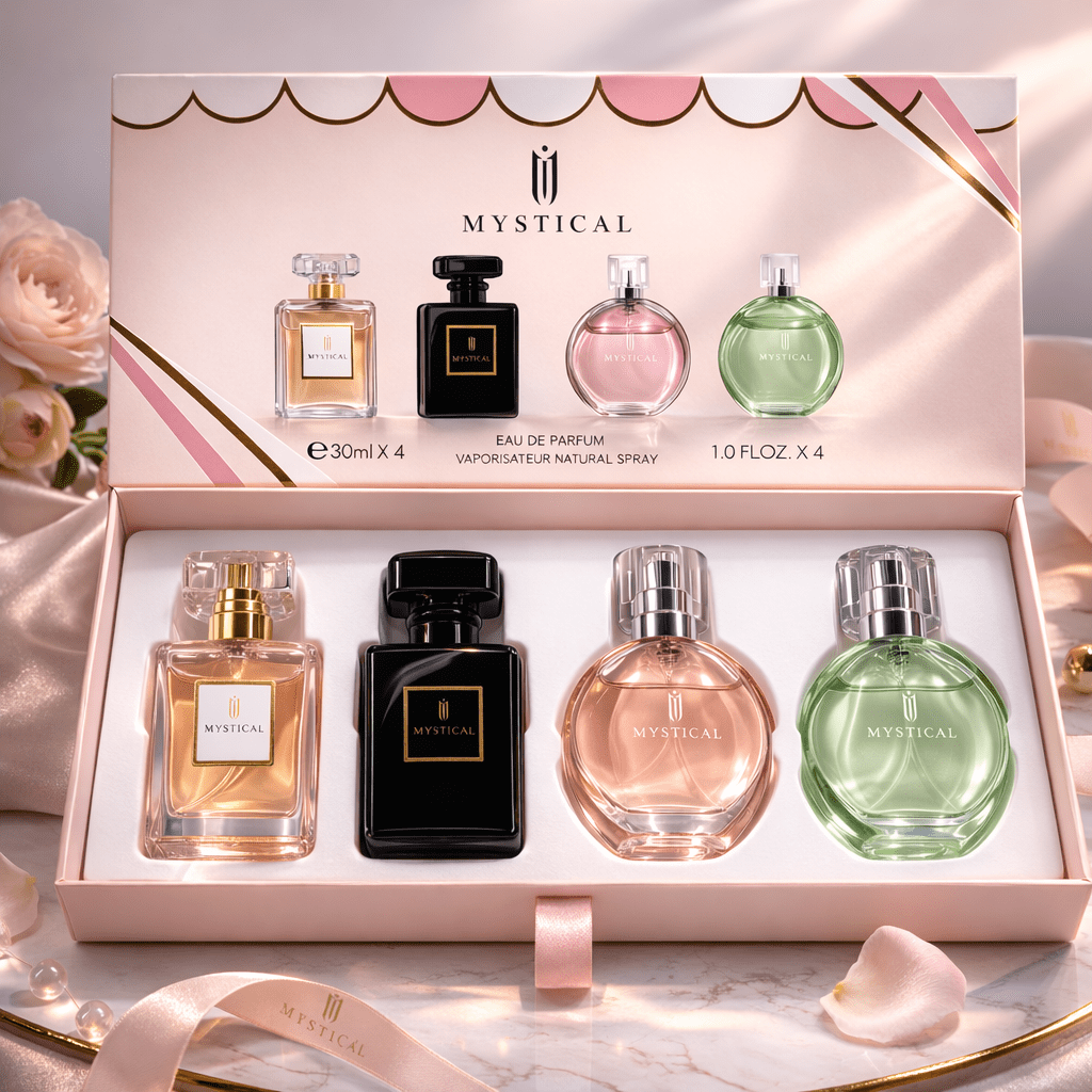 For Women 4pcs 30ml, Long-lasting Mini Perfumes Eau De Parfum, Perfume Gift Set For Women