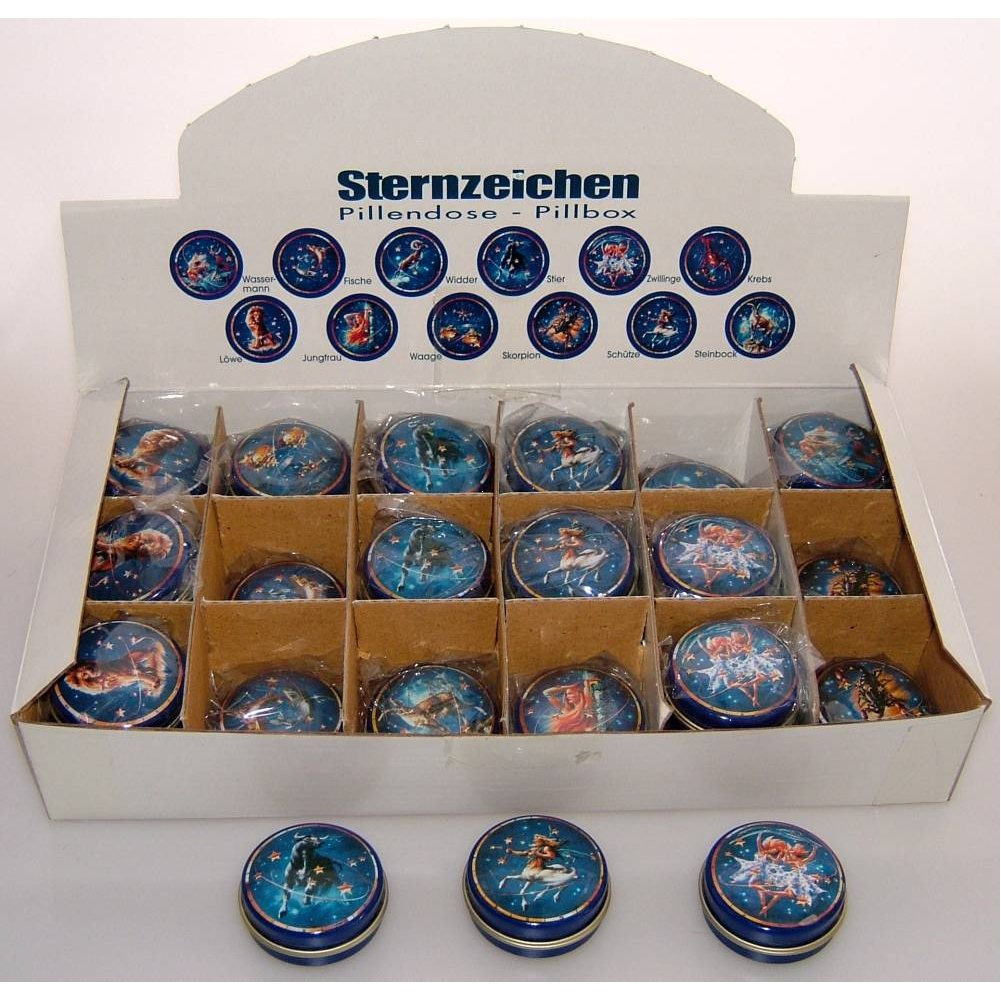 36 Pill Boxes In The Set