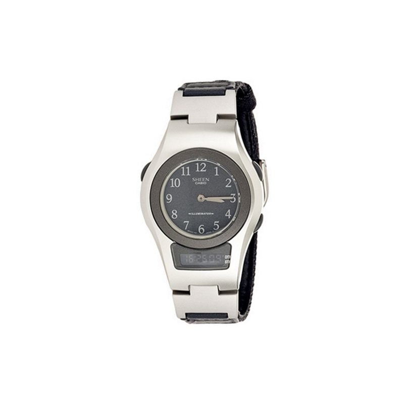TEMU 19521 | CASIO Sheen SHN-100B-8B Reloj de Pulsera Analógico / digital para Mujer Color Negro
