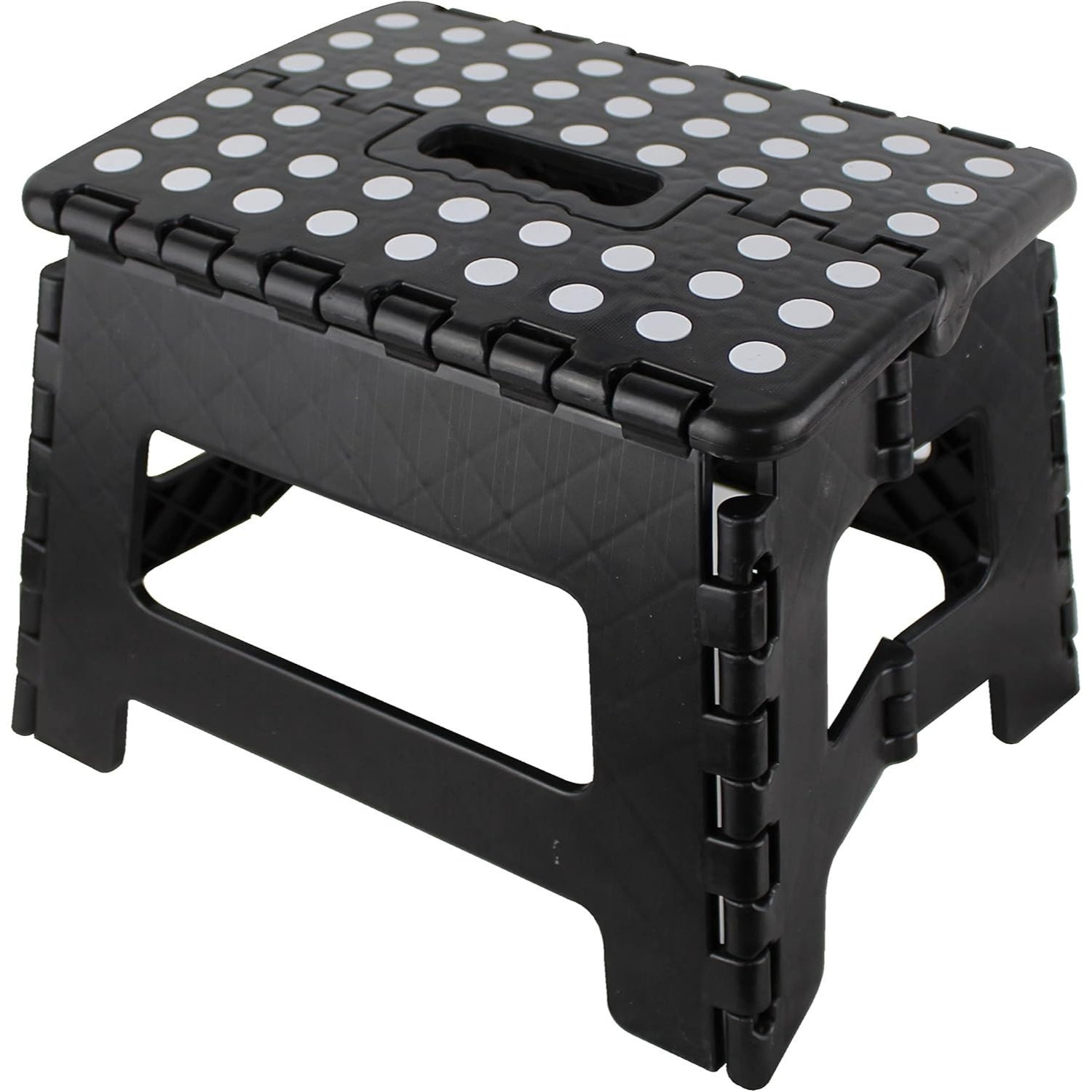 TEMU Taburete Plegable - en PVC - Multiusos de plástico Resistente y Duradero. Ideal para escuelas, guarderías u hogar - 29 x 22 x 22cm.