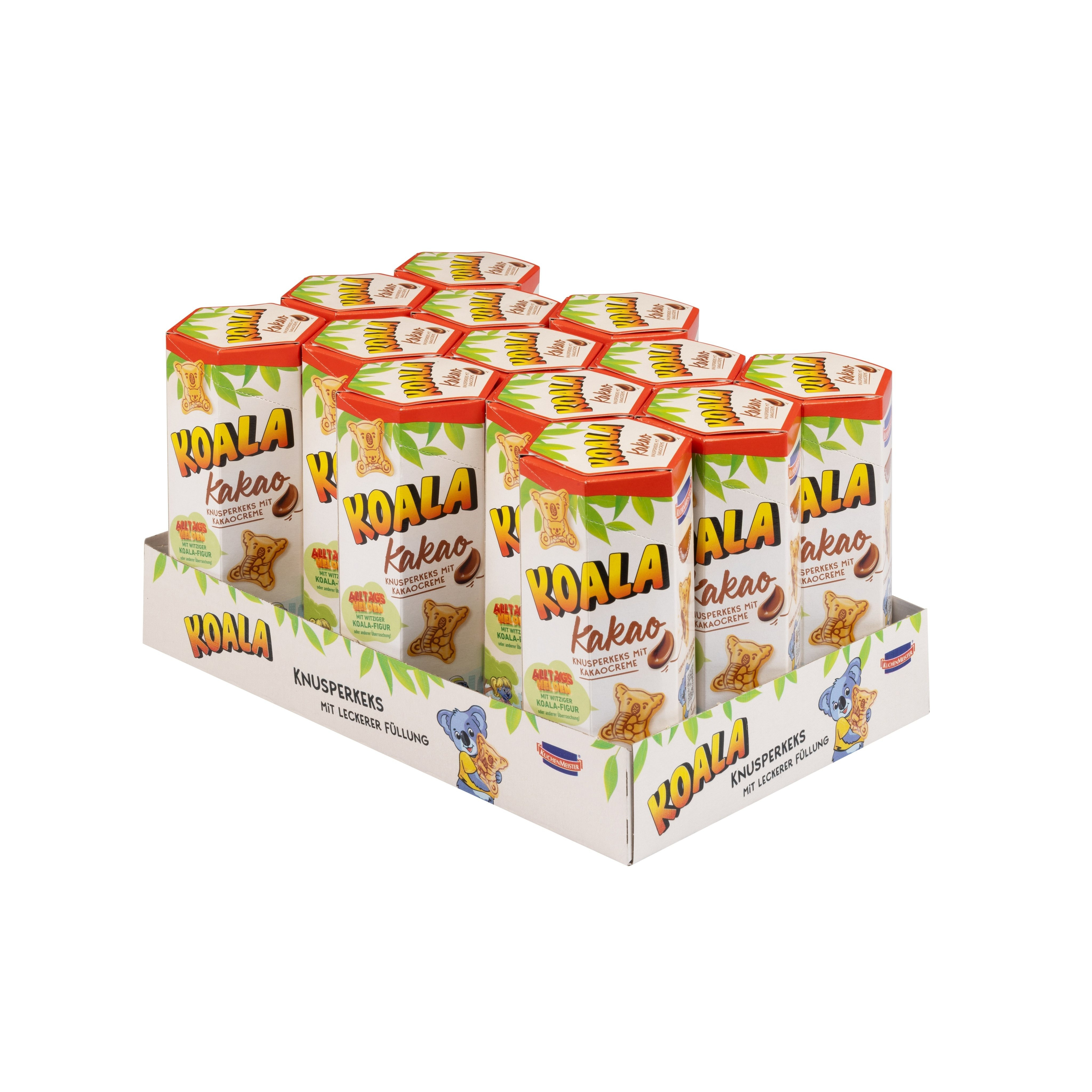 E-shop KuchenMeister Koala Kekse | Kakao Creme Füllung 75 g |13er Vorratspack | Knusprige Kekse | gefüllt mit leckerer Kakao Creme | ultimativen
