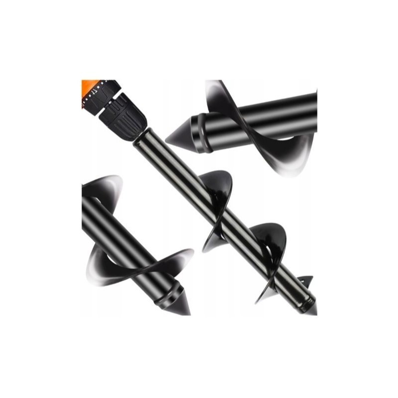 Auger Drill Bit For Planting Soil, 30/8 Cm, Compatible With Screwdrivers