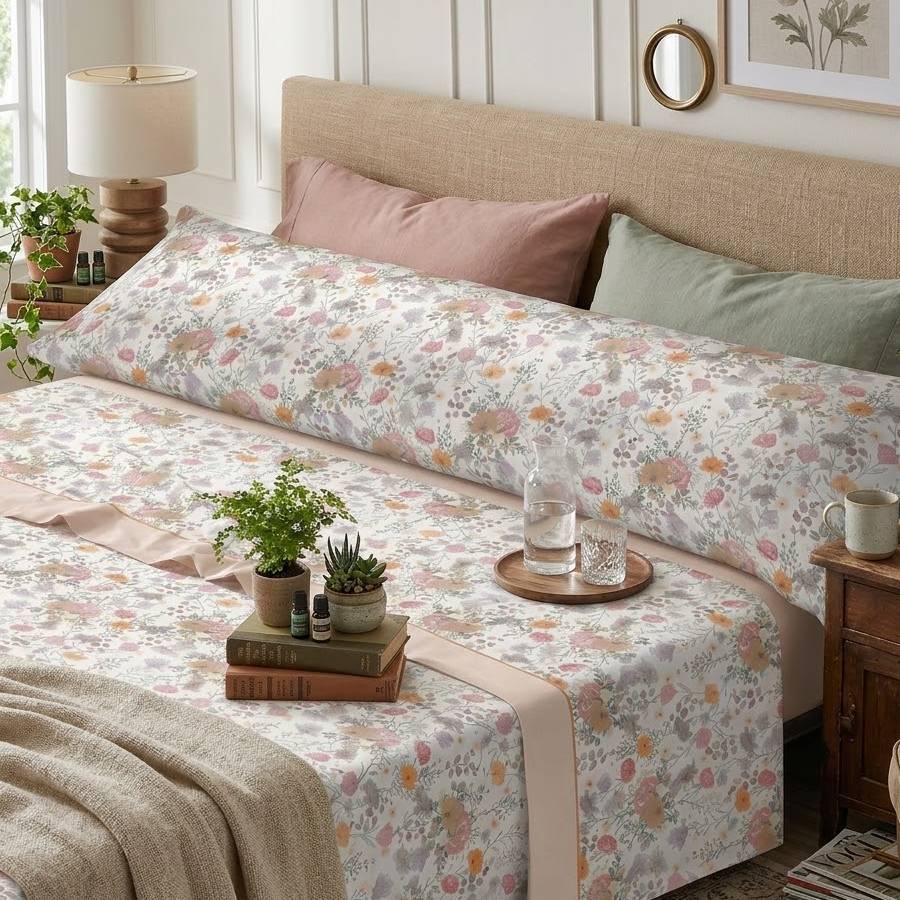 TEMU Juego de cama de | Tamaños 90, 105, 135, 150, 180 cm | Sábana bajera, sábana y 1 de almohada | Tejido , y agradable | Fácil de | Material