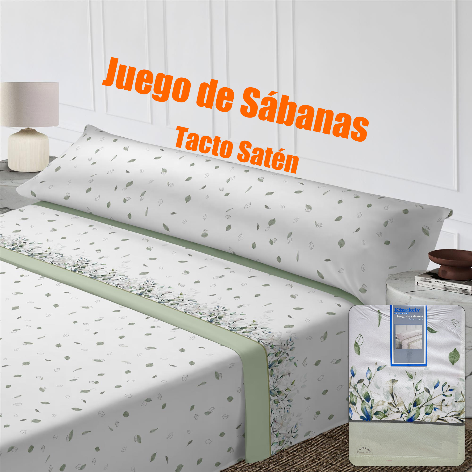 TEMU 3 Piezas Juego de Sábanas Completo de Microfibra Fino para Verano, Cama de 90/ 105/ 135/ 150