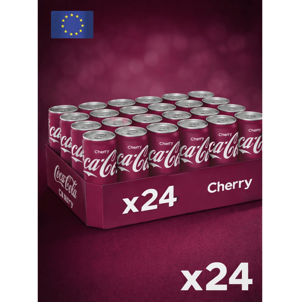 TEMU Cherry Coca Cola 33Cl X 24 stuks