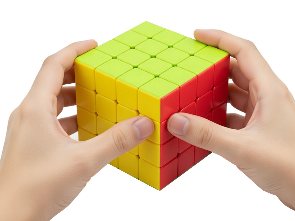 Cub de viteză 4X4, dexteritate logică, puzzle strategic educațional, cub pentru exerciții de memorie și concentrare, joc logic pentru antrenamentul minții, cub puzzle 3D pentru iubitorii de puzzle-uri, cub pentru dezvoltarea abilităților manuale și percepției, cub de viteză clasic cu mecanism de rotație lină, cub logic colorat pentru distracție și învățare, puzzle anti-stres pentru acasă și călătorii, idee de cadou pentru fani ai jocurilor logice.