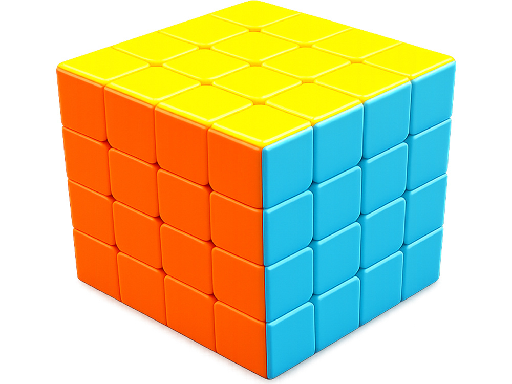 Cub de viteză 4X4, dexteritate logică, puzzle strategic educațional, cub pentru exerciții de memorie și concentrare, joc logic pentru antrenamentul minții, cub puzzle 3D pentru iubitorii de puzzle-uri, cub pentru dezvoltarea abilităților manuale și percepției, cub de viteză clasic cu mecanism de rotație lină, cub logic colorat pentru distracție și învățare, puzzle anti-stres pentru acasă și călătorii, idee de cadou pentru fani ai jocurilor logice.