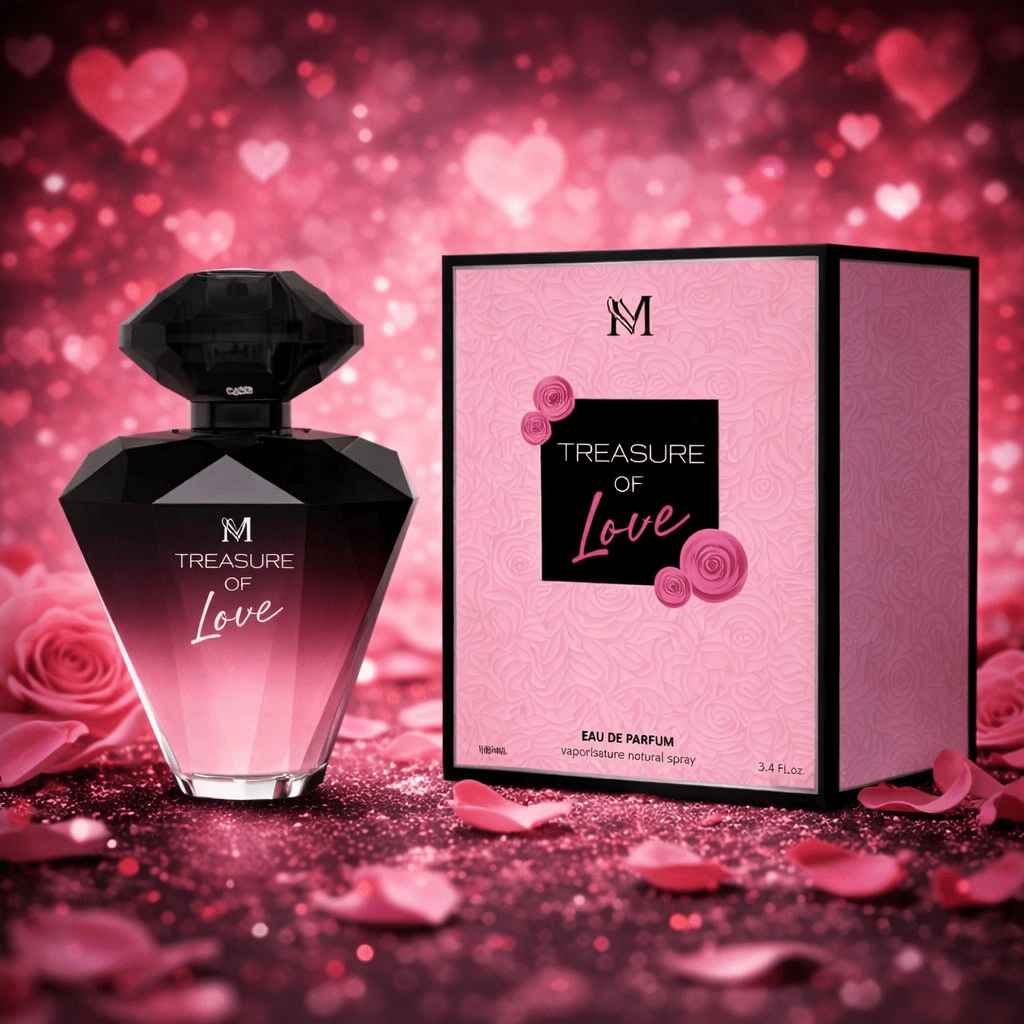 Image of Everlyx - Treasure Women's Perfume By Montage Brands, 100 Ml - Enveloping Feminine Fragrance With Sweet And Fruity Notes - Romantic And Modern Scent For Any Occasion