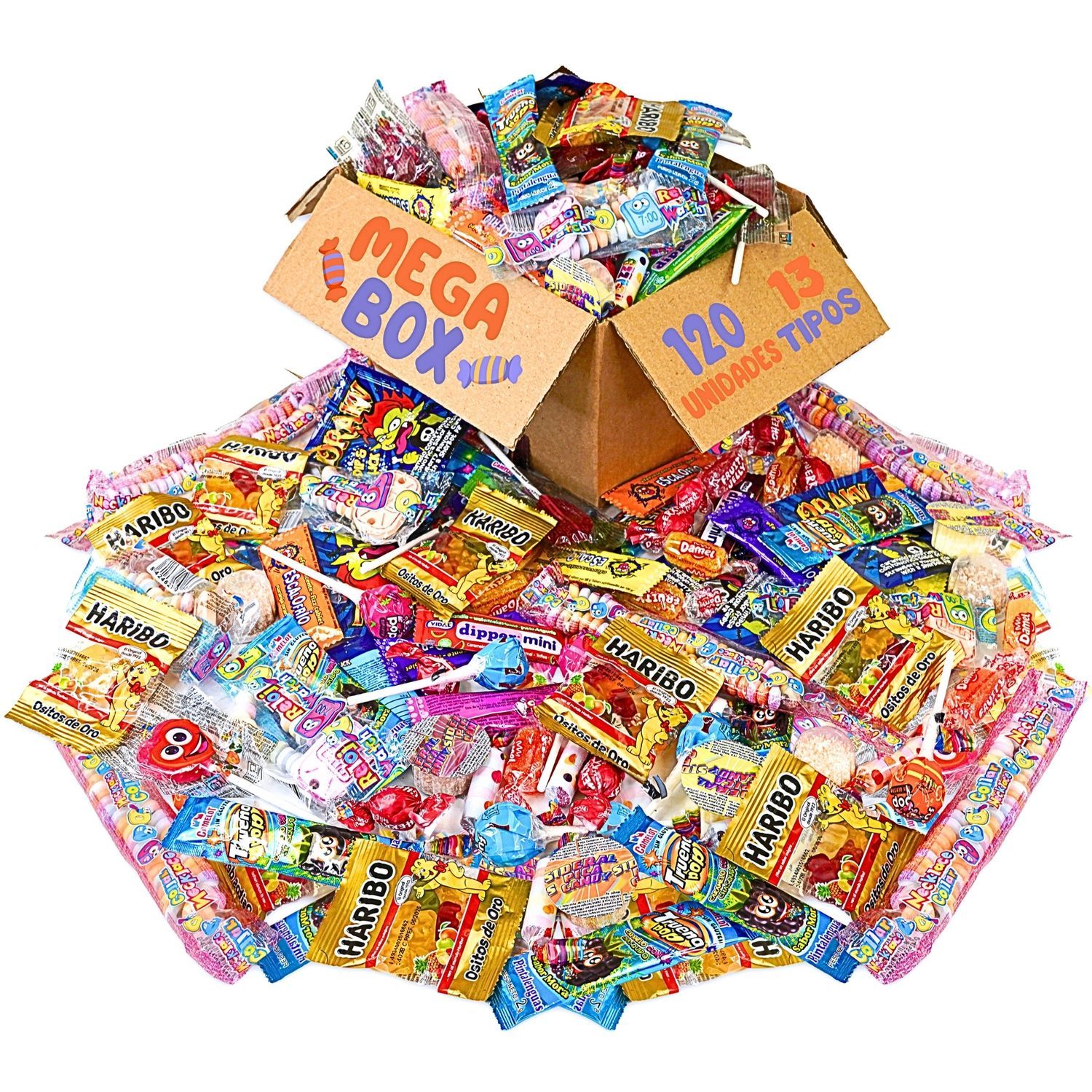  pack 120 - 240 - 320     para relleno de piñatas. | bolsas de   para fiestas infantiles envueltas individualmente.