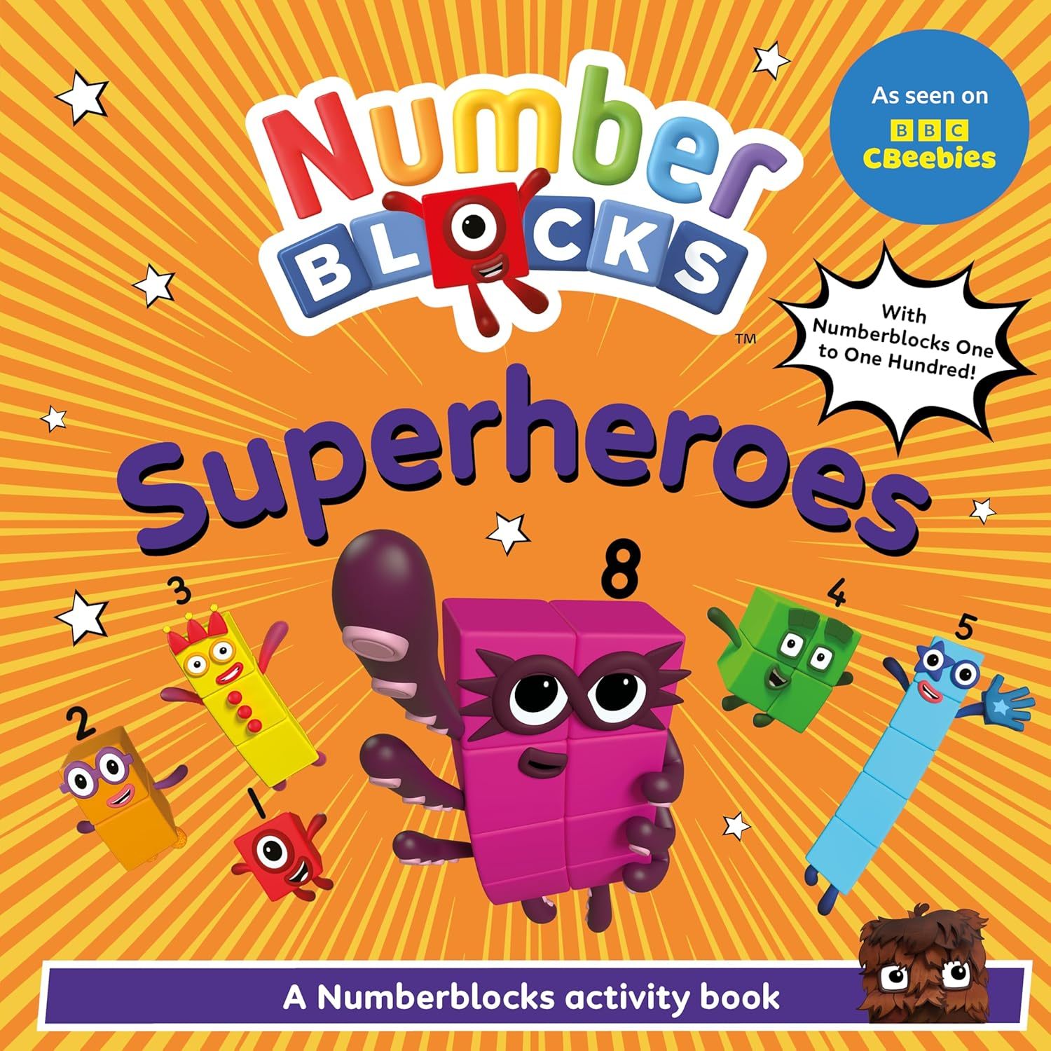 TEMU Numberblocks Superheroes: A Numberblocks Activity Book - Ages 3+ - Paperback