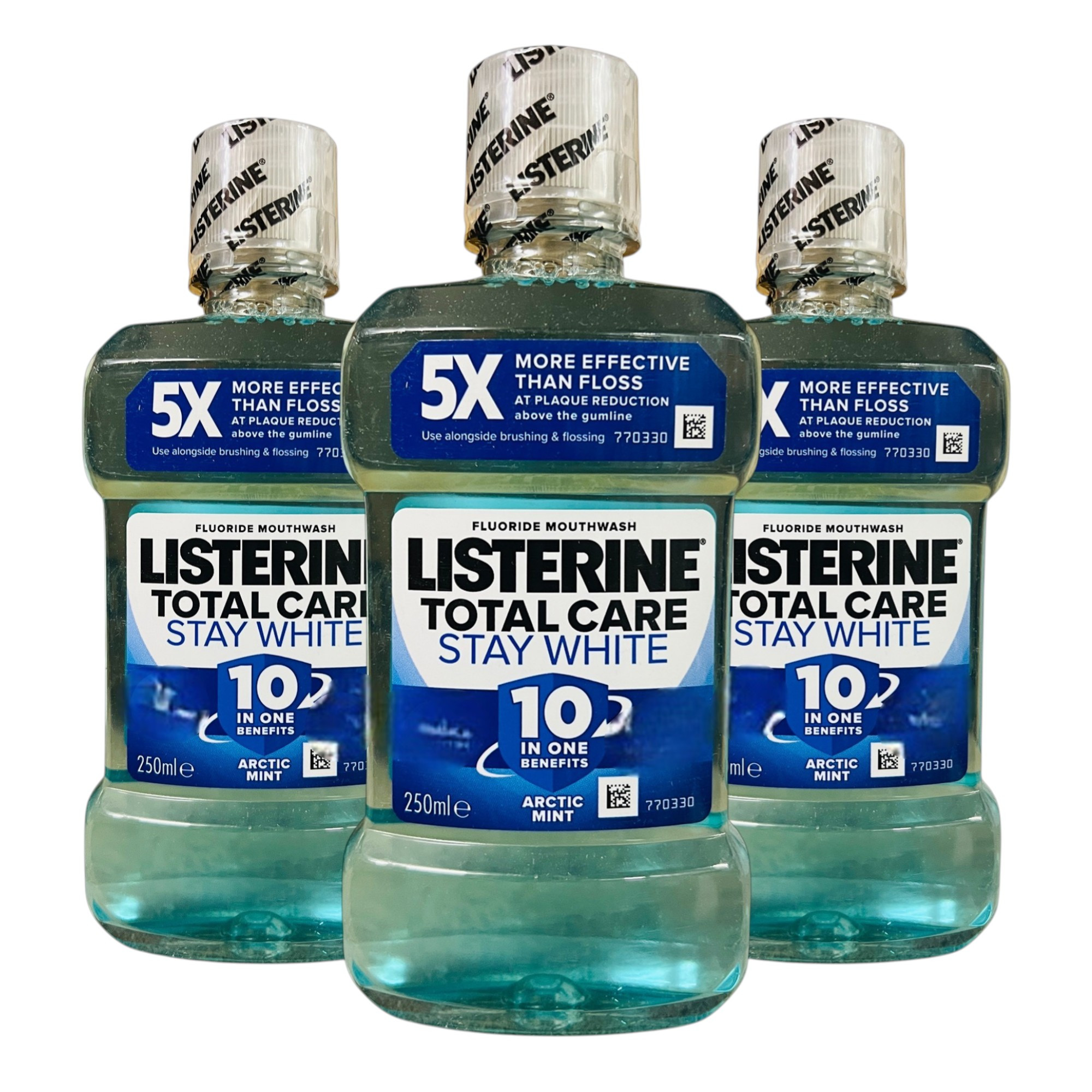 TEMU Listerine Total Care Mouthwash , 10 In 1 Benefits For Healthy Teeth & , 250ml X 3 Pack