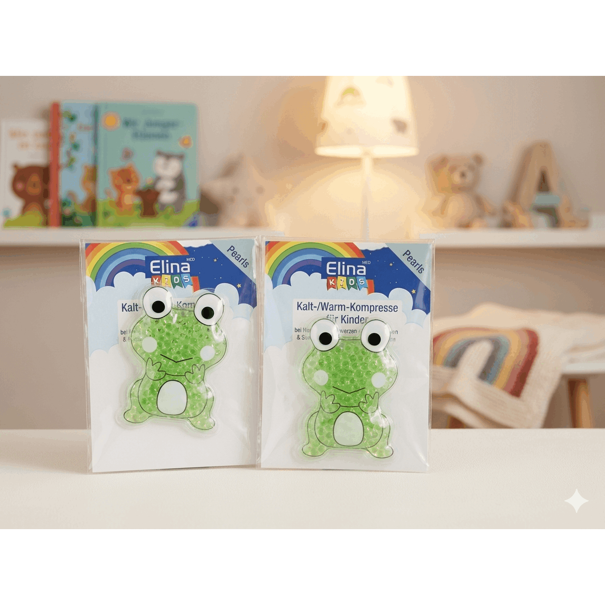 Kids Cold/warm Gel Compress For Children, 2-piece Set