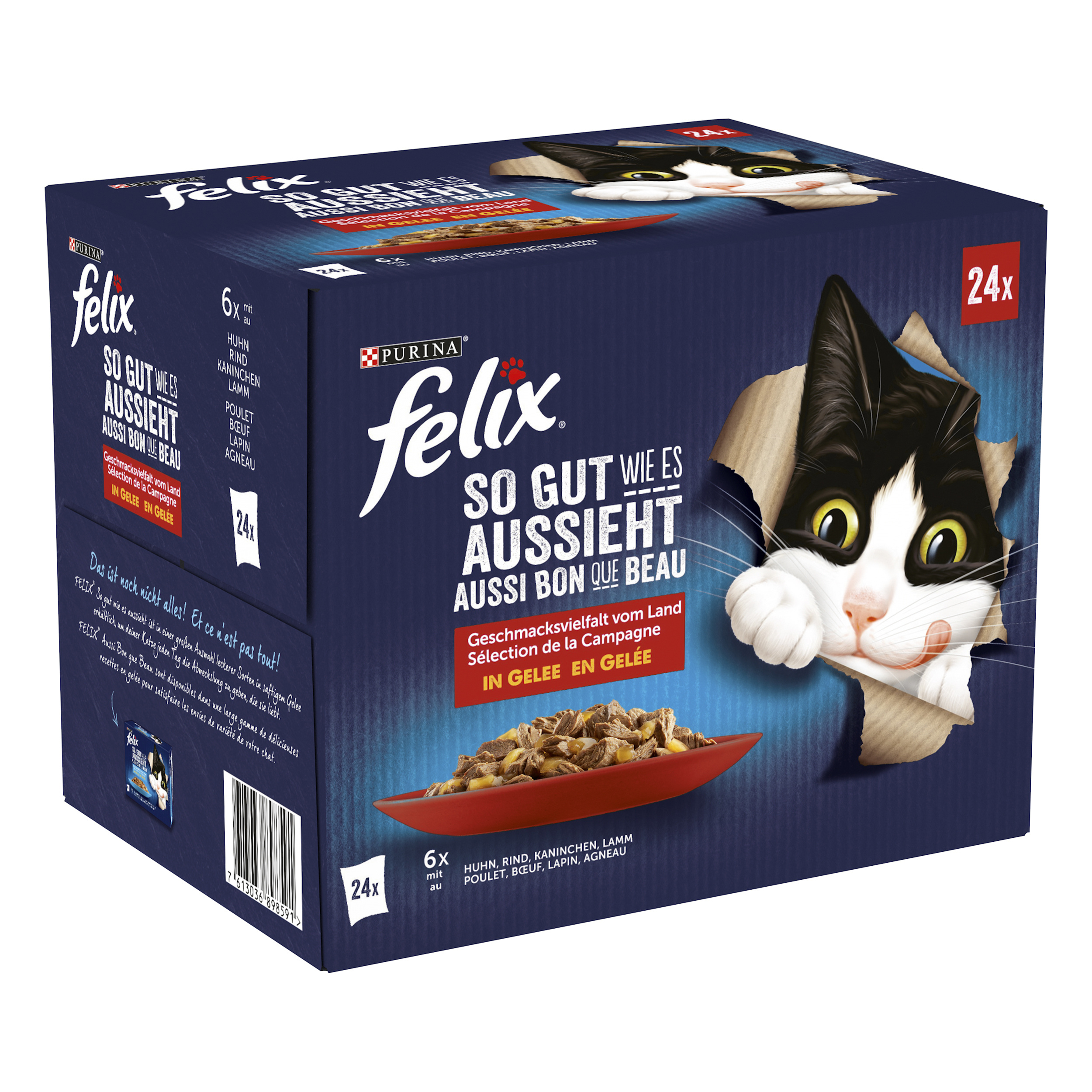 Felix It Looks Wet Cat Food , Mix