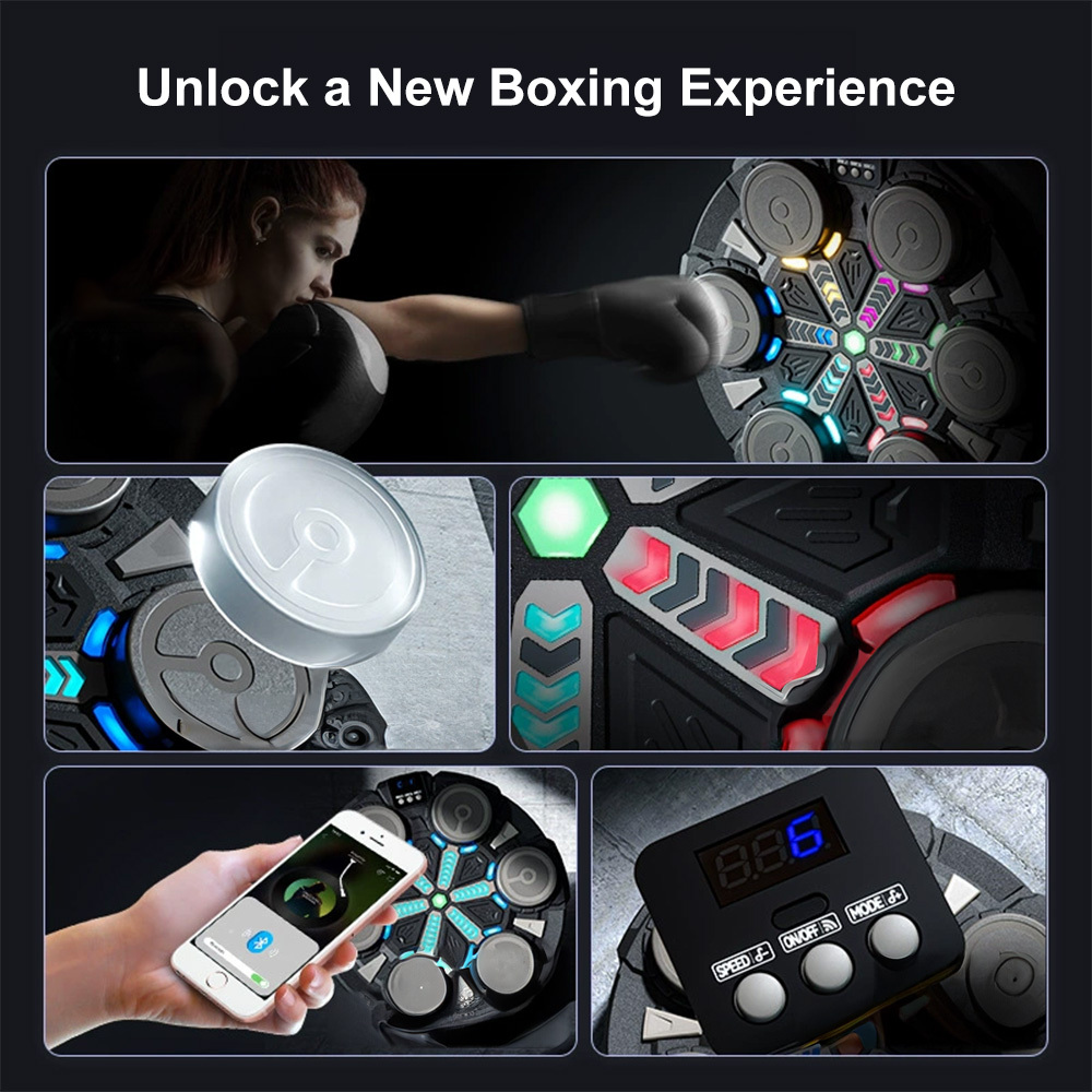 Music Boxing Machine for Adults and Kids, Smart Bluetooth Equipment