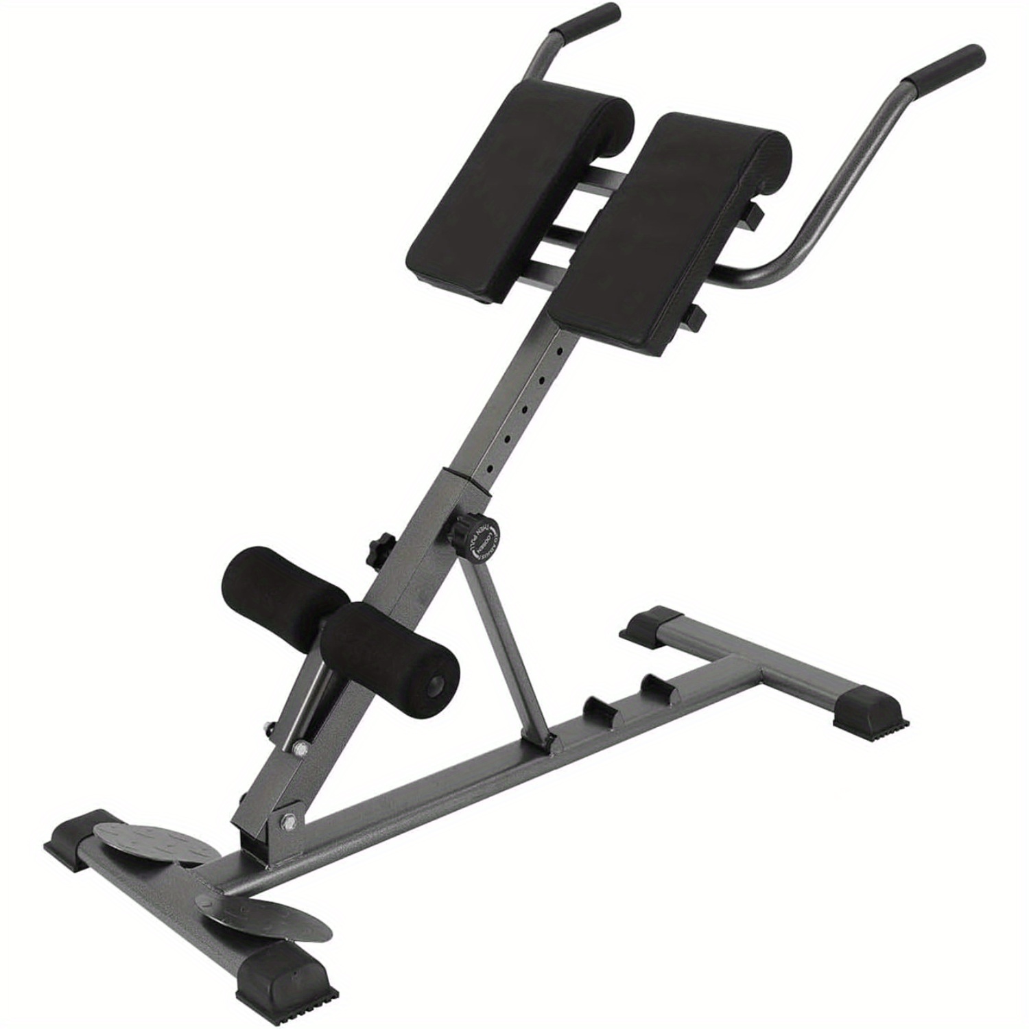 6-in-1 Ab Workout Equipment, Adjustable Roman Chair Backrest, Bench, Health Fit Dumbbell Trainer, Includes Dip Bar For Strength Training, Foldable Multi-workout Home Trainer
