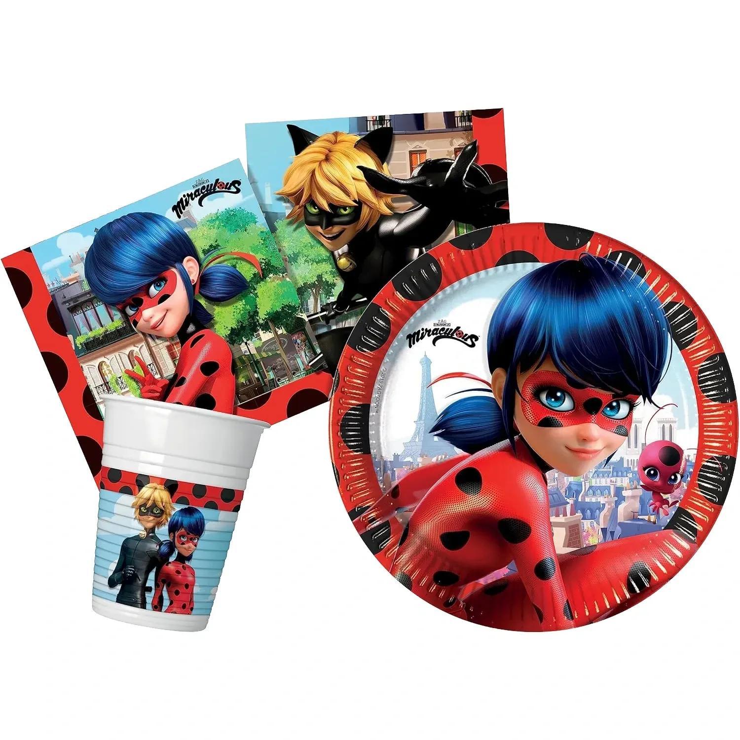TEMU Kit Festa 8 Persone Set Addobbi Party Compleanno con 8 , 8 Bicchieri e tovaglioli - Lady