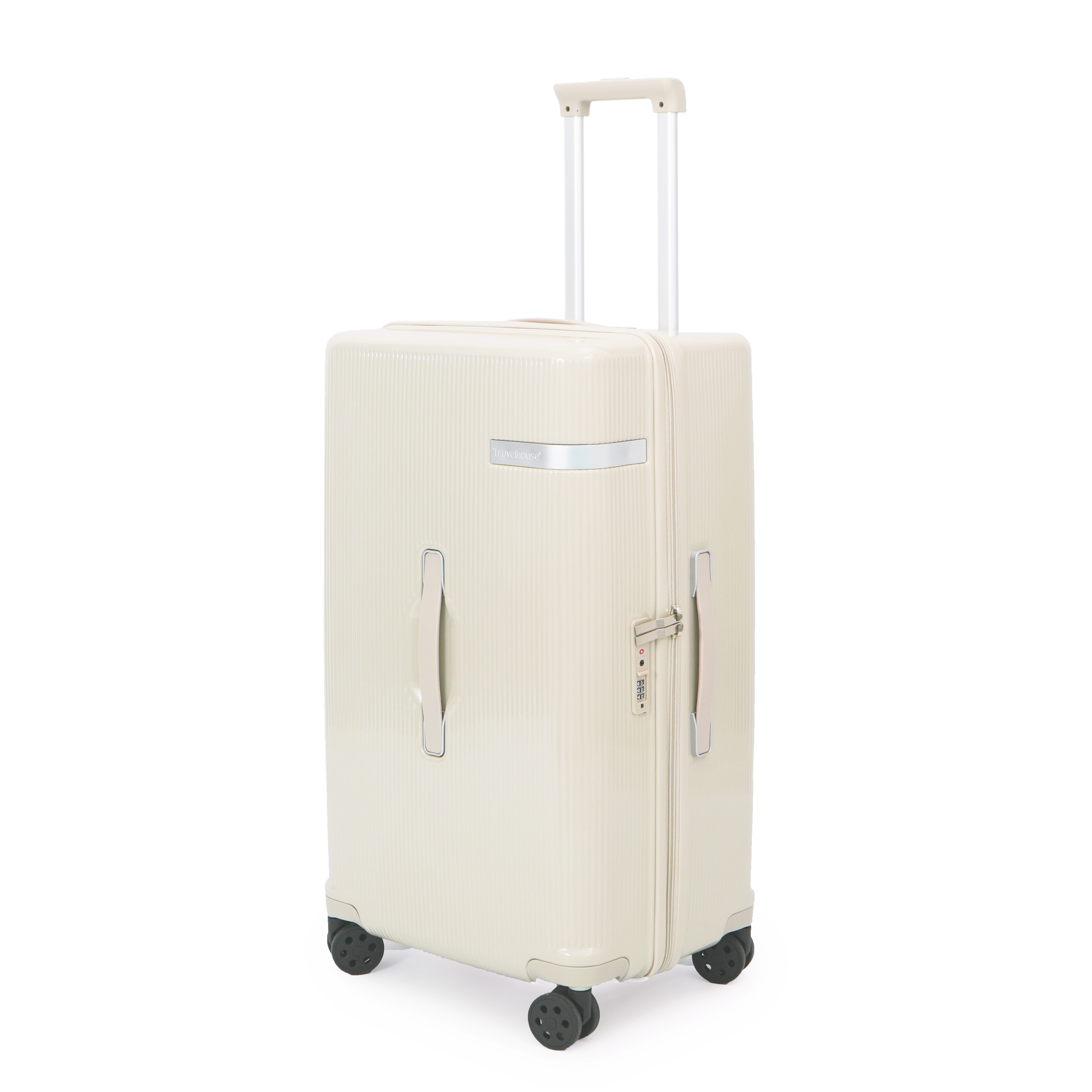 28"-inch Cubic Suitcase, Spacious, Lightweight Hardshell Suitcase With Spinner Wheels And Double Protective Zip Closures, Versatile , Suitable For Business Trips And Vacation.