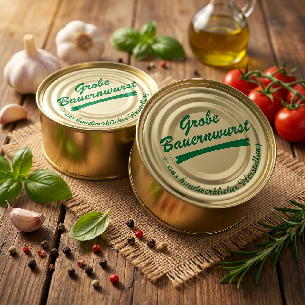 2x Black Forest Homemade Coarse Farmhouse Sausage 800g