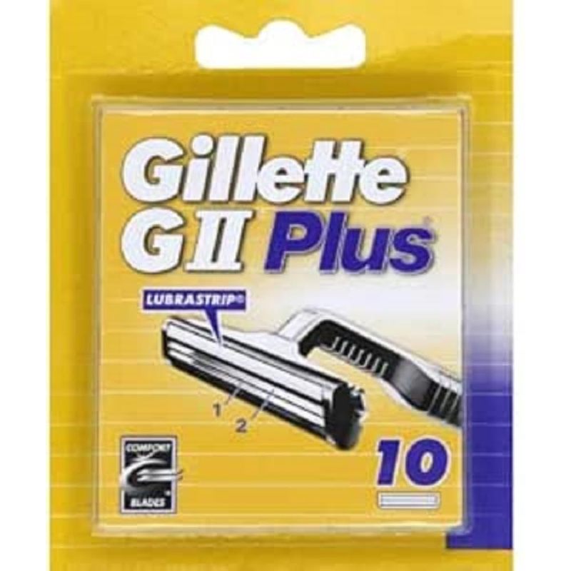 TEMU Gillette Gii Plus Refill Cartridges - Pack Of 10