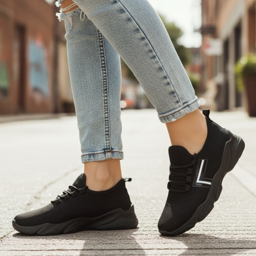 TEMU Comfortable, Flexible, And Breathable Women's Sports Shoes - Perfect For Daily Wear, Walking, Outdoor Running - Offer Of Movement, Stability,