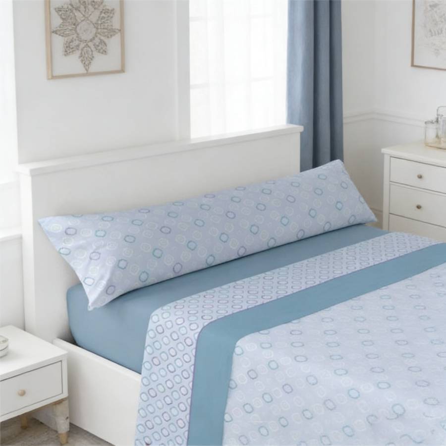 TEMU Juego de cama de | Sábana bajera, sábana y 1 de almohada | Tejido , duradero, y agradable | Fácil de | Estampado | Tallas 90, 105, 135, 150, 180