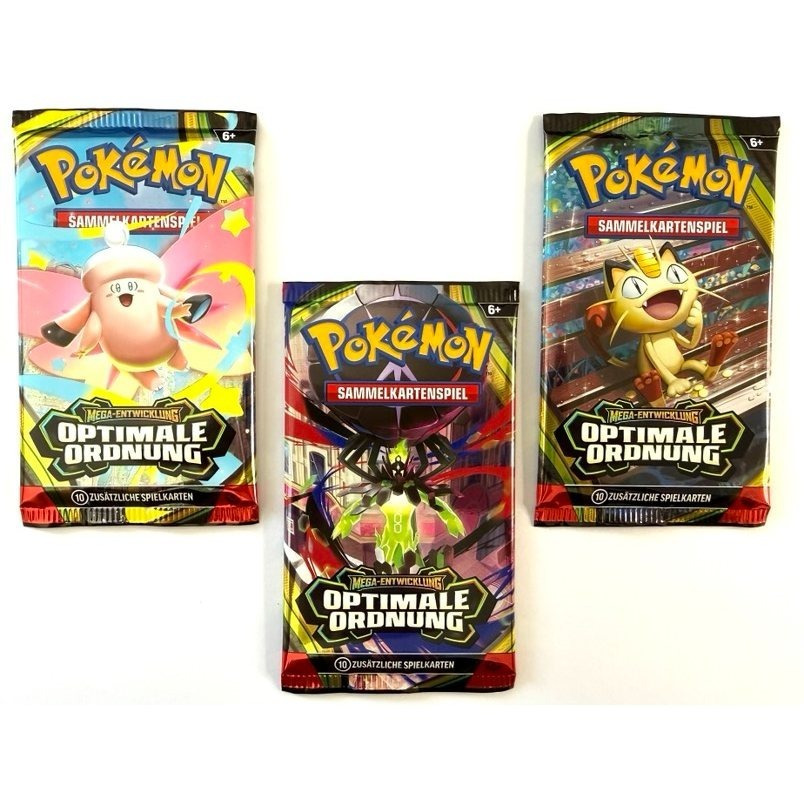 Pokémon Mega Evolution " Order" 3 X German