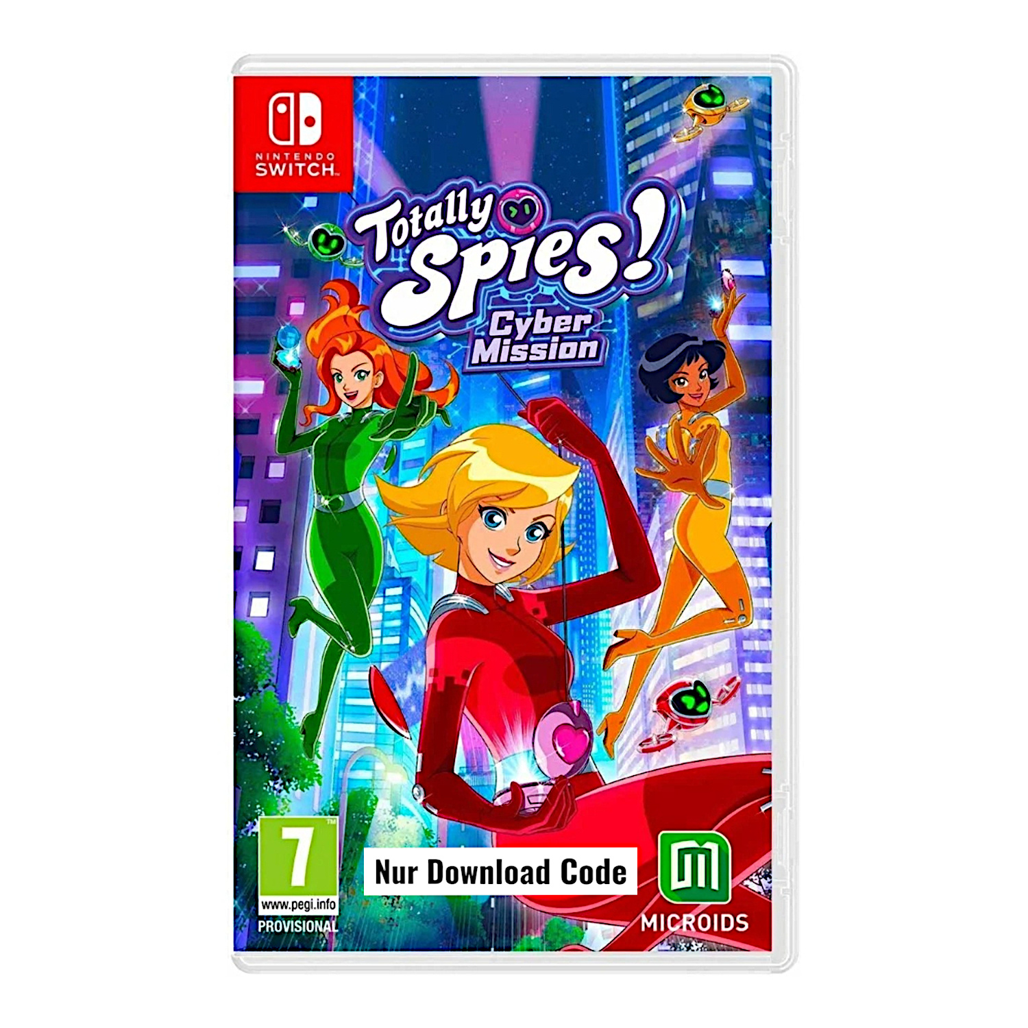 Switch Game ! - Cyber - Includes Download Code Only, Shipping Via Dhl/post