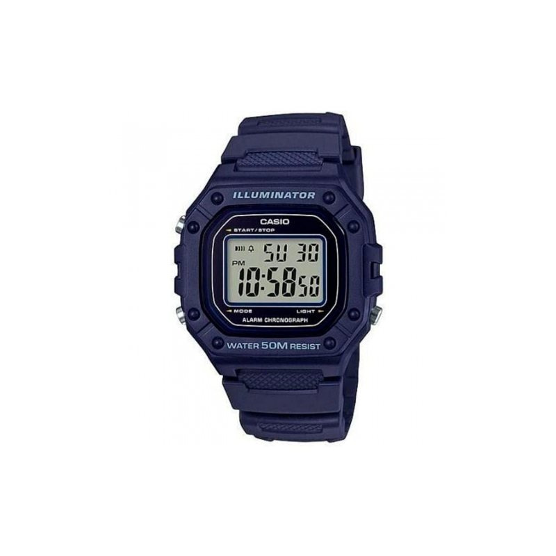 TEMU 22566 | CASIO Youth W-218H-2AVDF Reloj de Pulsera Digital para Hombre Color Azul