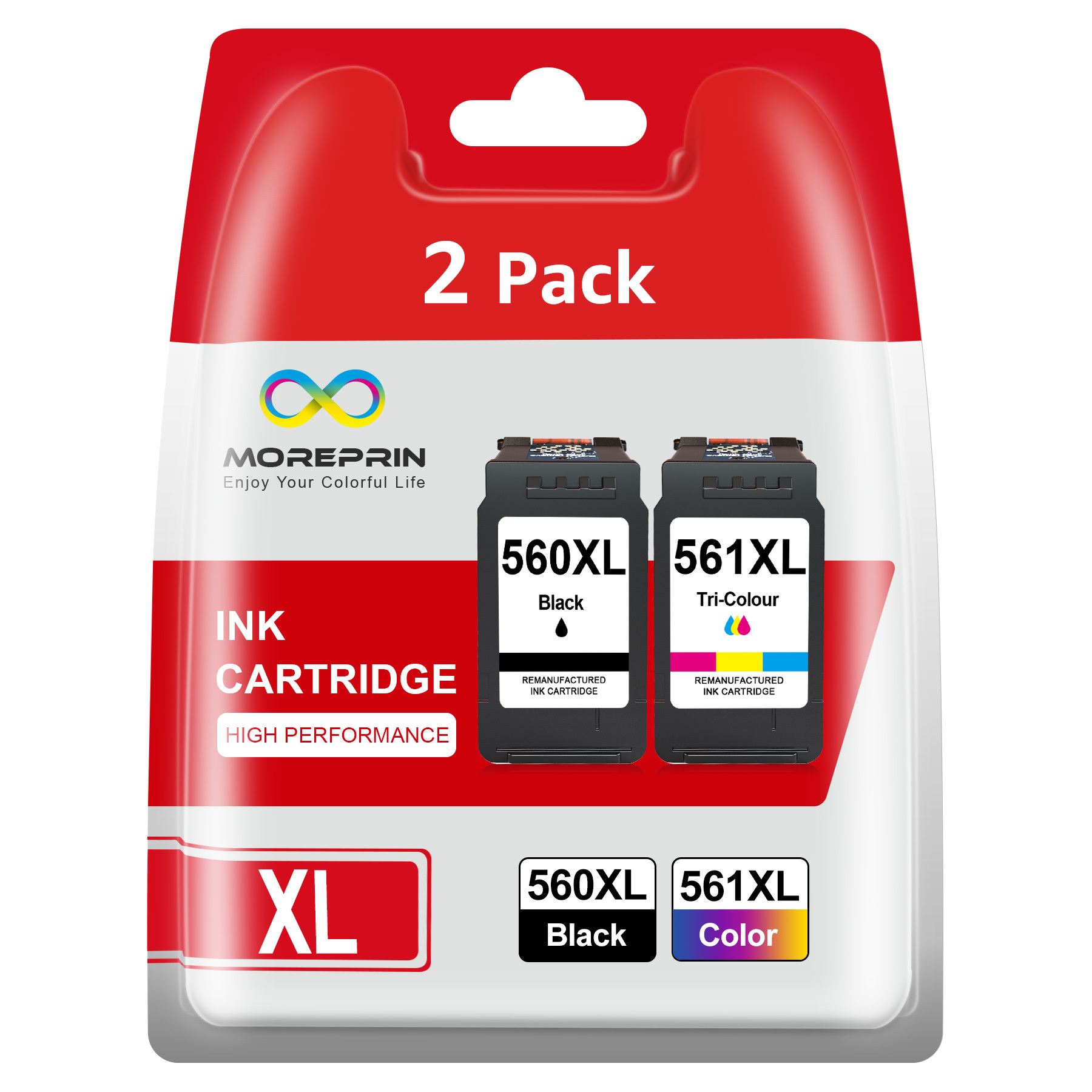 560xl 561xl Multipack Replacement For Printer Cartridges | Pg 560xl Black And Cl 561xl Color | Compatible With Ts5350, Ts5351, Ts5352, Ts5353, Ts7450, Ts7451 (2-pack)