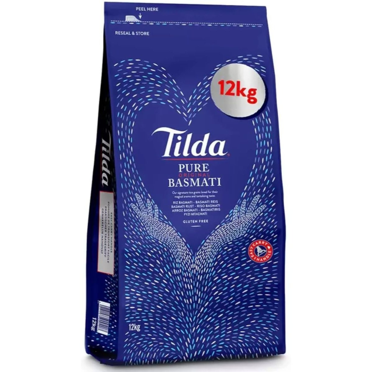 TEMU Tilda Pure Basmati Rice Long Grain Aromatic Rice Pack Of 12kg