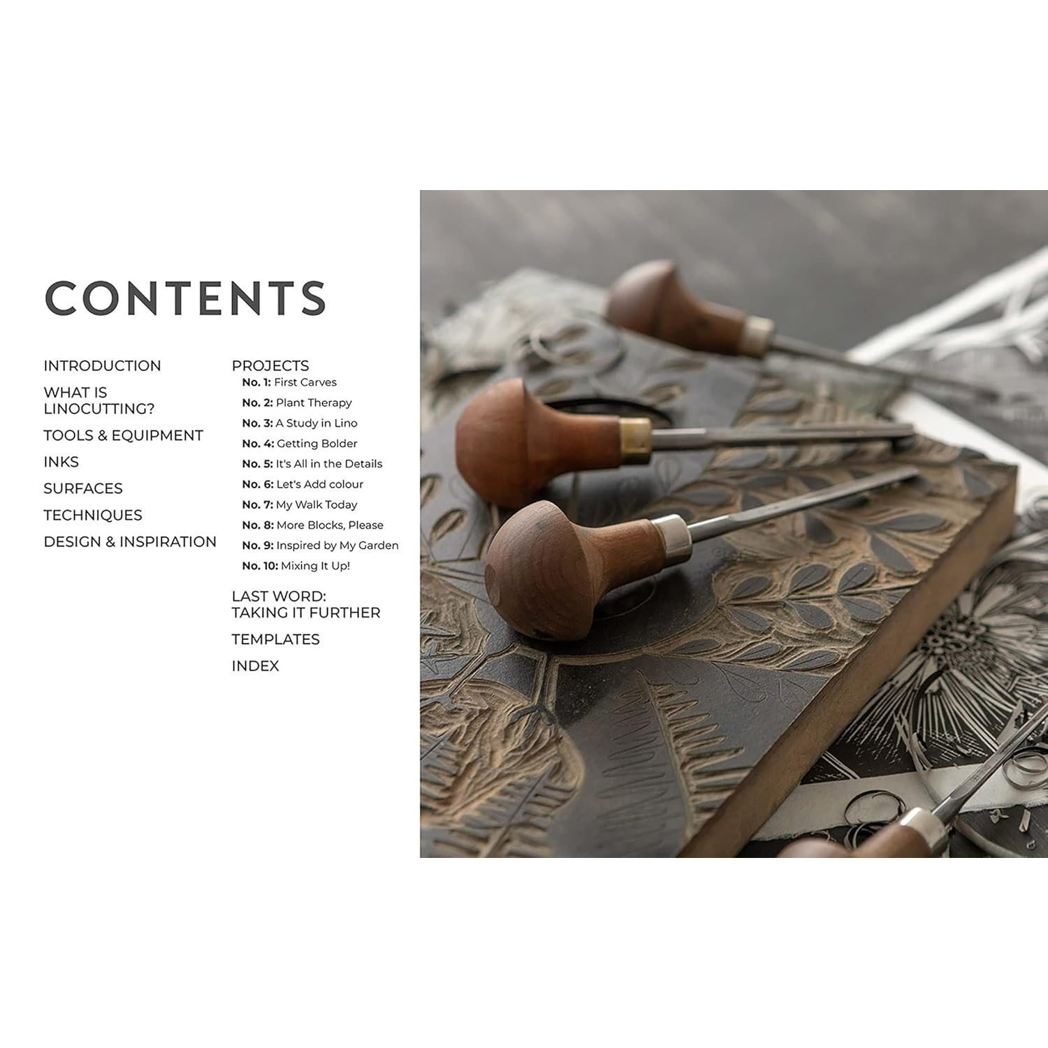 Nature Imprinted - A Complete Guide to Lino Printing