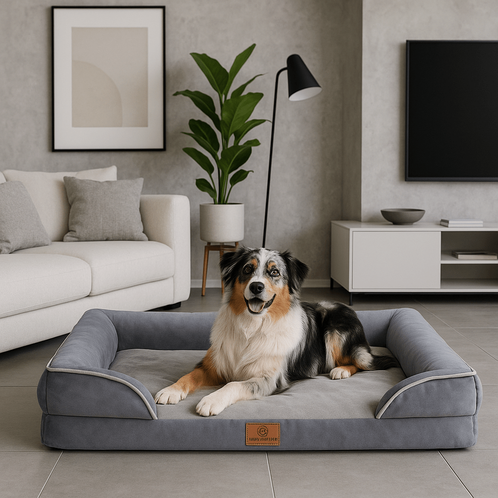 Orthopedic Bed, Plush Soft, Removable, Washable