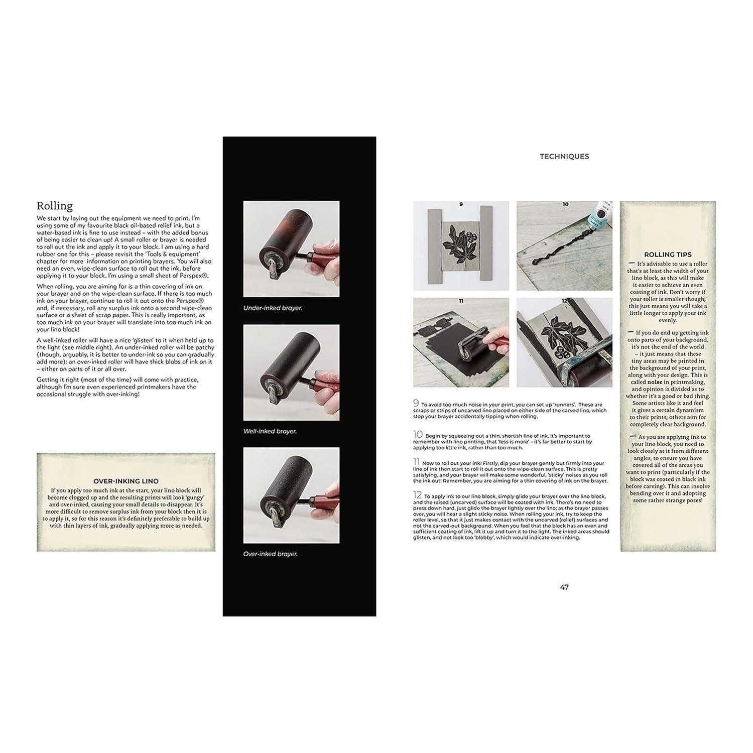 Nature Imprinted - A Complete Guide to Lino Printing