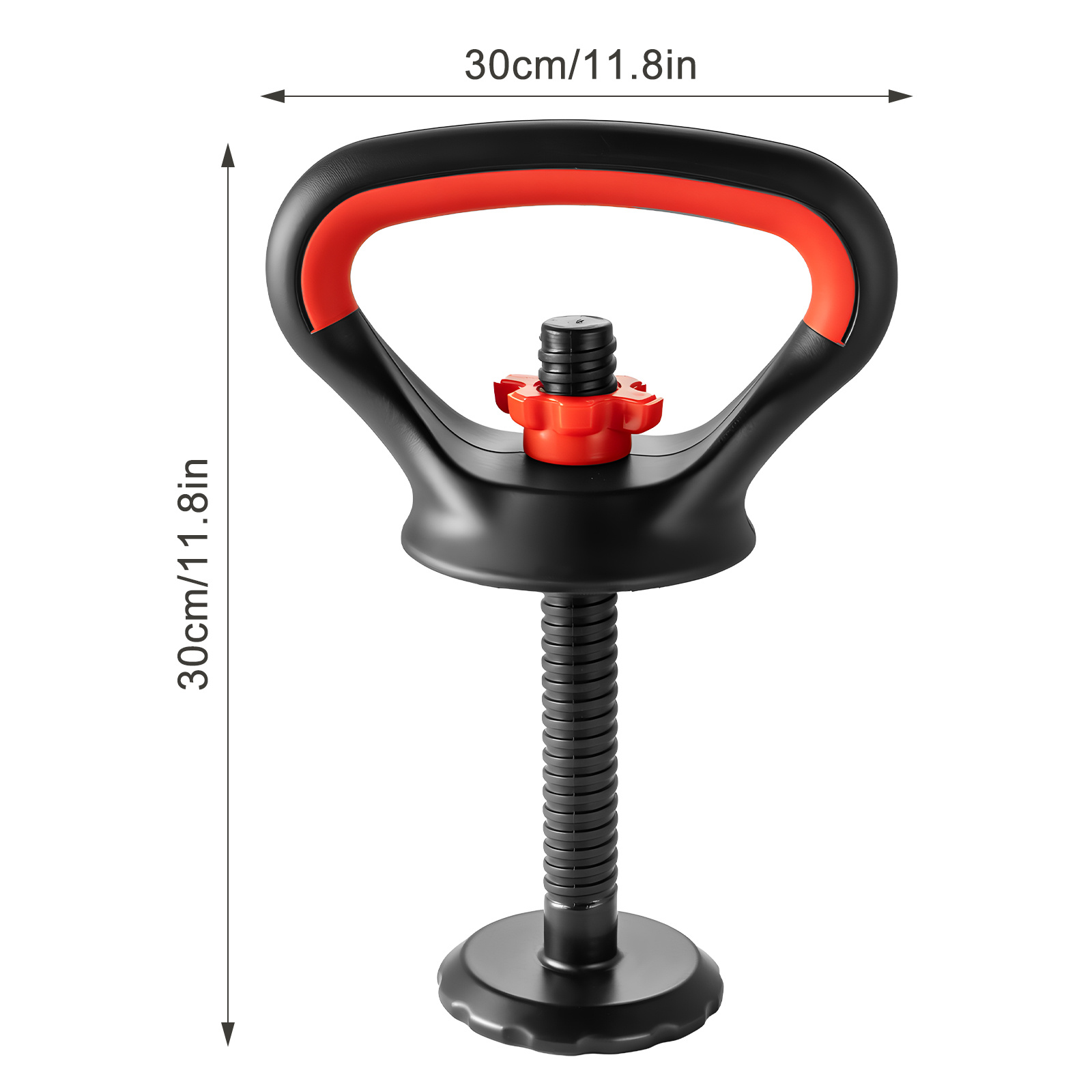 TEMU 1 Set Heavy-duty Kettlebell Accessories, Integrated Kettlebell Handle Set With Non-slip Grip, Includes Connecting Rod, Base, And Non-slip Nut