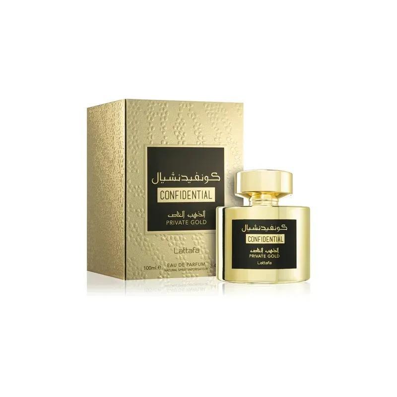 Lattafa Confidential Private Gold 100ml Eau De Parfum Unisex Fragrance Twin Dupe