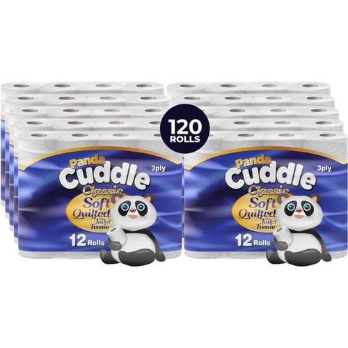 item picture 120 rolls 3 ply quilted toilet paper made in the uk gentle and hypoallergenic toilet rolls pack of 120 rolls gentle bulk bathroom tissue unscented fast from uk seller
