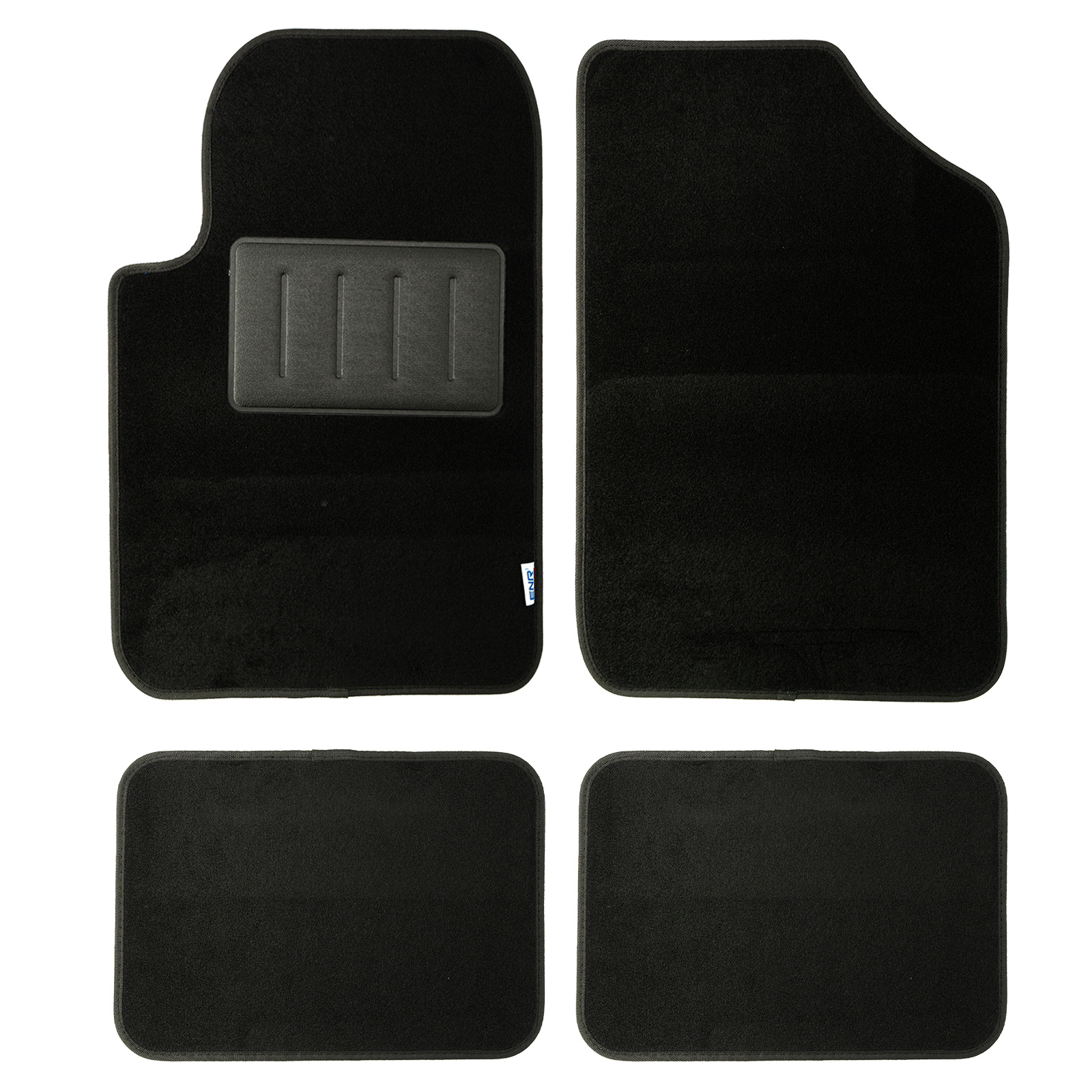 TEMU Alfombra coche,Juego 4 de Alfombrillas Universales para coche, accesorios para el interior,Antideslizantes-4 Piezas