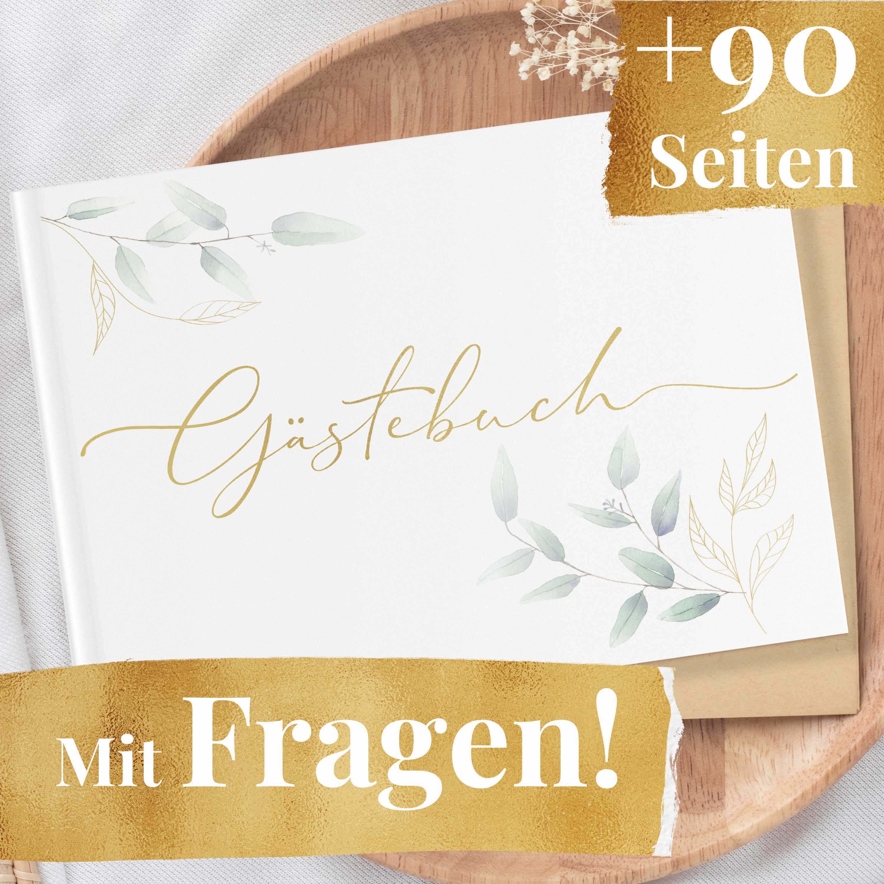 E-shop Gästebuch Hochzeit mit Fragen – Hochzeitsgästebuch zum Ausfüllen – Wedding Guest Book mit Fragen – Gästebuch Hochzeit kreativ modern – 43